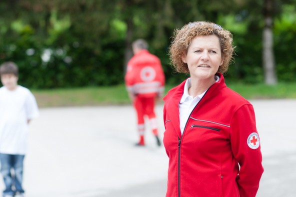 Christa Erlacher leitet die Sozialbegleitung des Roten Kreuzes in Lienz.